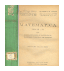 Matematicas: Curso 3 de  Emanuel S. Cabrera - Hector J. Medici