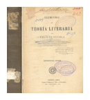 Elementos de teoria literaria - 522 Paginas de  Calixto Oyuela
