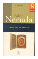 Odas elementales de  Pablo Neruda