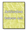 Artculos de Roberto Arlt