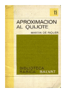 Aproximacion al Quijote de Martin de Riquer