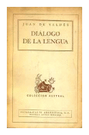 Dialogo de la lengua de  Juan de Valdes