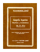 Geografia Argentina, Politica y Economica de  Victor Leru