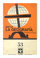 Que es la geografia de  Federico A. Daus