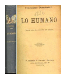 Lo humano de  Francisco Domenech
