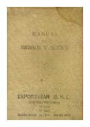 Manual de hierros y aceros de  Anatolio Ernitz