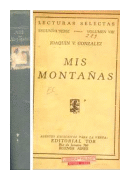 Mis montaas de  Joaquin V. Gonzalez