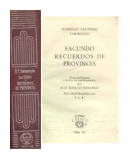 Facundo - Recuerdos de provincia de  Domingo Faustino Sarmiento