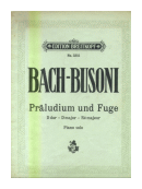 Praludium und fuge de J. S. Bach - Busoni