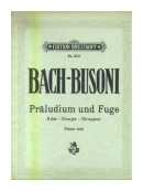 Praludium und fuge de  J. S. Bach - Busoni