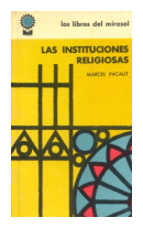 Las instituciones religiosas (Tapa dura) de  Marcel Pacaut