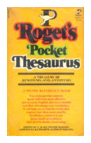 Roget's pocket thesaurus de  Roget's