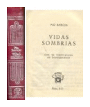 Vidas sombrias de  Pio Baroja