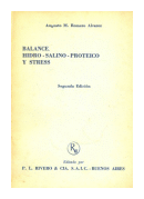 Balance, hidro - salino - proteico y stress de  Augusto M. Romero Alvarez