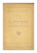 El romancero de  Ramon Menendez Pidal