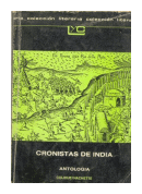 Cronistas de indias de  Antologia