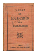 Tablas de logaritmos de  J. De La Lande