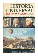 Historia universal - Ilustracion: guerra de los siete años de  Anesa - Noguer - Rizzoli - Larousse