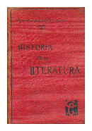 Elementos de Historia de la literatura de  Flavio Calderon y Rivas