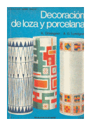 Decoracion de loza y porcelana de  K. Ortengren - A. G. Lundgren