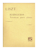 Ejercicios tecnicos para piano VI de  Franz Liszt