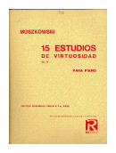 15 estudios de virtuosidad para piano de  M. Moszkowski