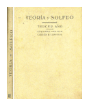 Teoria y solfeo de  Eduardo Melgar - Carlos R. Larrimbe