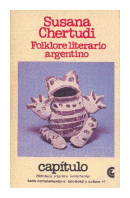 Folklore literario argentino de Susana Chertudi