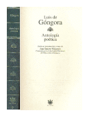 Antologia poetica de  Luis de Gongora y Argote