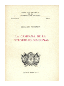 La campaa de la integridad nacional de  Benjamin Victorica