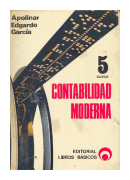 Contabilidad Moderna 5 Curso de  Apolinar Edgardo Garca