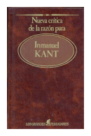 Nueva critica de la razon pura de  Inmanuel Kant