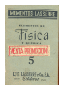 Elementos de fisica y quimica de  Mementos Lasserre