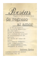 Poesias de  Autores - Varios