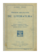 Trozos selectos de literatura de  Alfredo Cosson