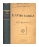 Martin Fierro de  Jos Hernndez