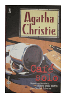 Caf solo de  Agatha Christie