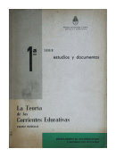 La teora de las corrientes educativas de  Pedro Rosell