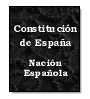 Constitución de España de  Nación Española