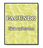 Facundo de Domingo Faustino Sarmiento